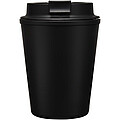 Hrnek Newport o objemu 300 ml s dvojitou stěnou, černá