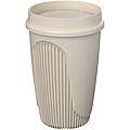 Hrnek s 360° víčkem 350 ml, béžová