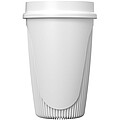 Hrnek s 360° víčkem 350 ml, bílá