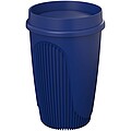 Hrnek s 360° víčkem 350 ml, modrá