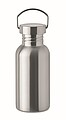 Jednostěnná láhev 500ml, stříbrná