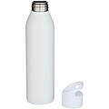 Jednostěnná láhev na vodu z recyklované nerezové oceli 650ml, bílá