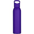 Jednostěnná láhev na vodu z recyklované nerezové oceli 650ml, fialová
