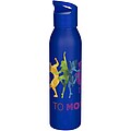 Jednostěnná láhev na vodu z recyklované nerezové oceli 650ml, modrá