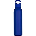 Jednostěnná láhev na vodu z recyklované nerezové oceli 650ml, modrá