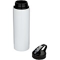 Jednostěnná láhev na vodu z recyklované nerezové oceli 800ml, bílá