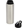 Jednostěnná láhev na vodu z recyklované nerezové oceli 800ml, šedá