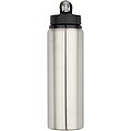 Jednostěnná láhev na vodu z recyklované nerezové oceli 800ml, šedá