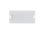 JULINKA mini plastová karta USB, bílá