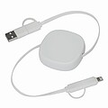 Kabel pro nabíjení a přenos dat, bílá