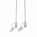 Kabel pro nabíjení a přenos dat, bílá