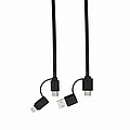 Kabel pro nabíjení a přenos dat, černá