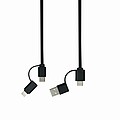 Kabel pro nabíjení a přenos dat, černá