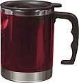 KANTON Termohrnek nerezový, 400 ml, červená