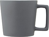 KARAY Keramický hrnek o objemu 370 ml s matným povrchem, šedá