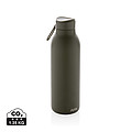 KASTORIA Vakuová termoska z recyklované nerezové oceli, 500 ml, tmavě zelená