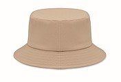 Klobouček z broušené bavlny, khaki