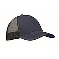 Kšiltovka trucker s 5 panely, námořní modrá