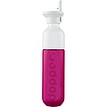 Láhev DOPPER, 450 ml s víčkem a brčkem, fialová