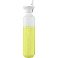 Láhev DOPPER, 450 ml s víčkem a brčkem, jemně zelená