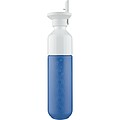 Láhev DOPPER, 450 ml s víčkem a brčkem, světle královská modrá