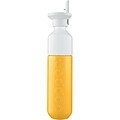 Láhev DOPPER, 450 ml s víčkem a brčkem, žlutá