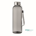 Láhev na pití 500ml, materiál Tritan Renew, transparentní šedá