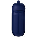 Láhev na pití 500ml, tělo je modré z pružného plastu, víčko je modré