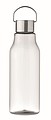 Láhev na pití, 800ml, nerezové víčko, Tritan Renew, transparentní