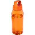 Láhev na pití vyrobená z recyklovaného plastu, 500ml, oranžová