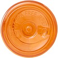 Láhev na pití vyrobená z recyklovaného plastu, 500ml, oranžová