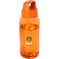 Láhev na pití vyrobená z recyklovaného plastu, 500ml, oranžová