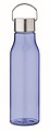 Láhev na pití z RPET, 600ml, transparentní modrá