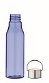 Láhev na pití z RPET, 600ml, transparentní modrá