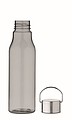 Láhev na pití z RPET, 600ml, transparentní šedá