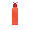 Láhev na pití z RPET, 650ml, transparentní červená