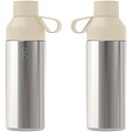 Láhev na vodu o objemu 620 ml Ocean Bottle, světle krémová