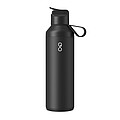 Láhev na vodu Ocean Bottle Peak GO 710 ml z recyklované nerezové oceli, černá