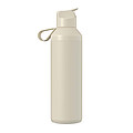 Láhev na vodu Ocean Bottle Peak GO 710 ml z recyklované nerezové oceli, světle béžová
