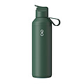 Láhev na vodu Ocean Bottle Peak GO 710 ml z recyklované nerezové oceli, vojenská zelená tmavá (hunter)