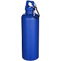 Láhev na vodu s karabinou z recyklovaného plastu 750 ml, královská modrá