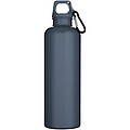 Láhev na vodu s karabinou z recyklovaného plastu 750 ml, petrolejová
