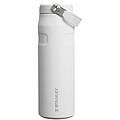 Láhev na vodu vyklápěcím brčkem 700 ml, bílá