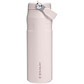 Láhev na vodu vyklápěcím brčkem 700 ml, světle růžová