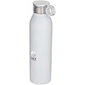 Láhev na vodu z recyklované nerezové oceli 650ml, bílá