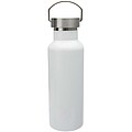 Láhev na vodu z recyklované nerezové oceli vhodná pro sublimační tisk 500 ml, bílá