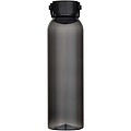 Láhev na vodu z recyklovaného plastu 630ml , černá