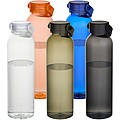 Láhev na vodu z recyklovaného plastu 630ml , černá