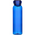 Láhev na vodu z recyklovaného plastu 630ml , královská modrá