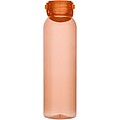 Láhev na vodu z recyklovaného plastu 630ml , oranžová